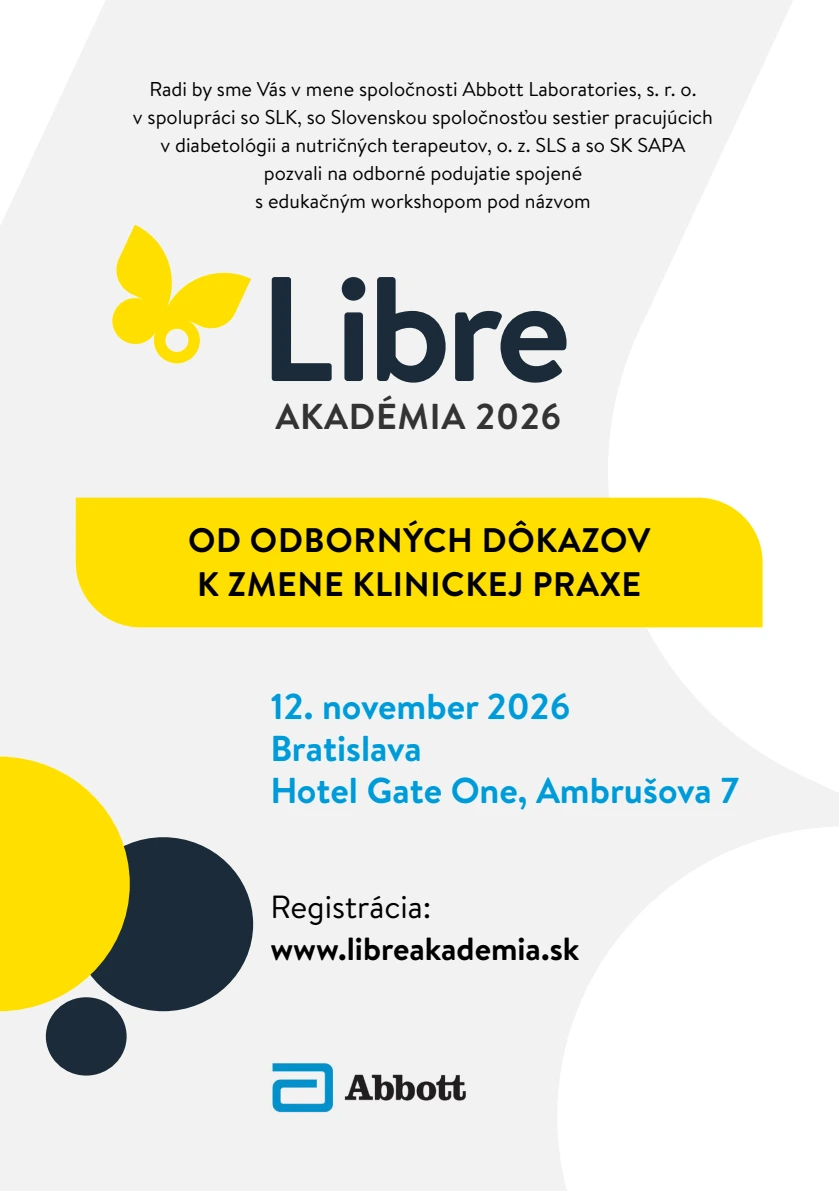 Pozvánka Libre akadémia 2026 – Bratislava