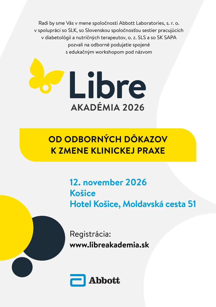Pozvánka Libre akadémia 2026 – Košice
